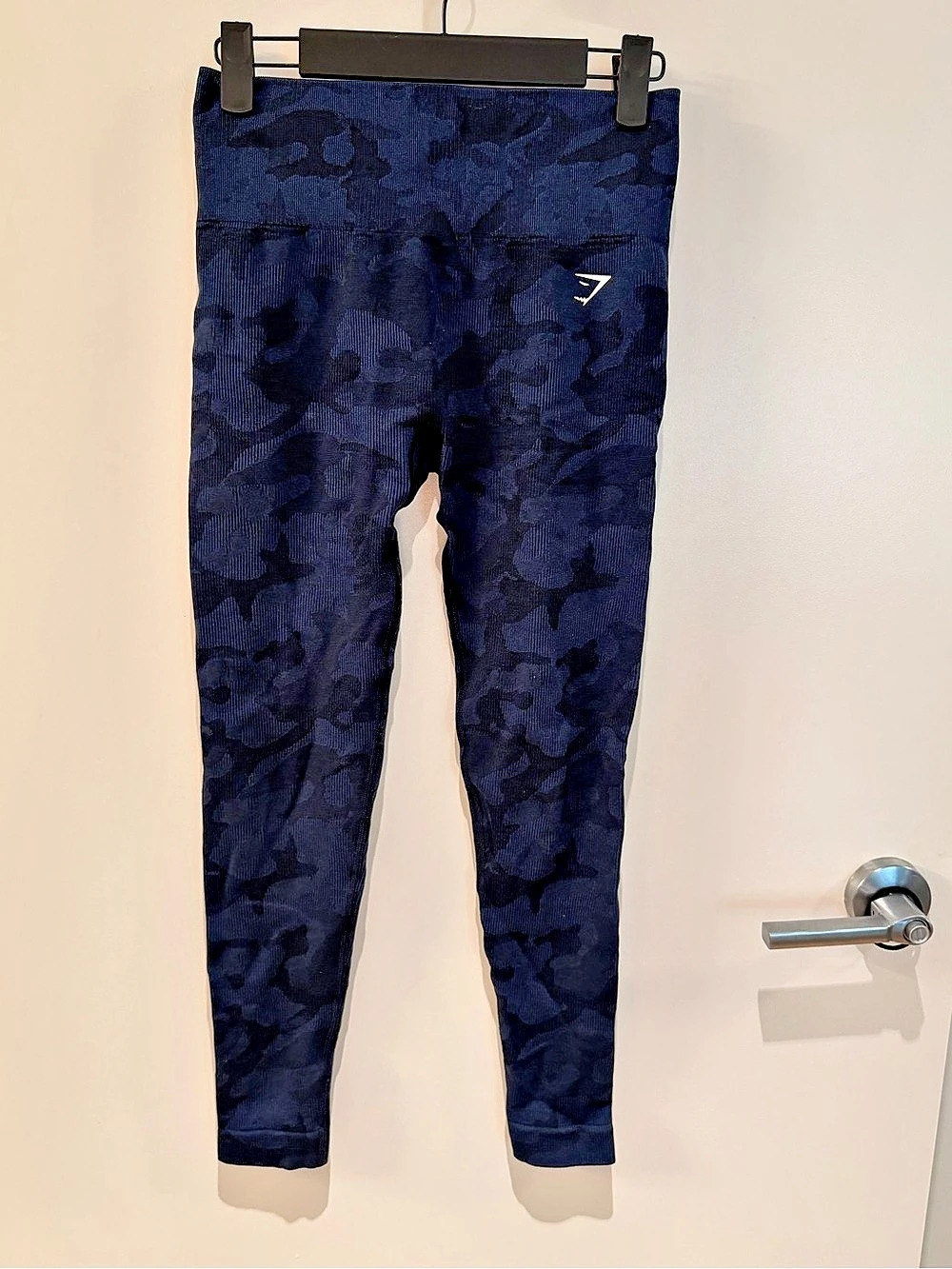 Gymshark Adapt Camo Seamless Leggings Blue